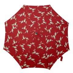 Christmas-merry Christmas Hook Handle Umbrellas (small) by nateshop