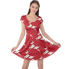 Christmas-merry Christmas Cap Sleeve Dress by nateshop