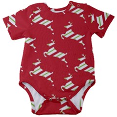 Christmas-merry christmas Baby Short Sleeve Onesie Bodysuit