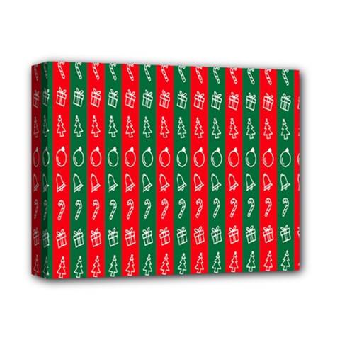 Christmas-10 Deluxe Canvas 14  X 11  (stretched)