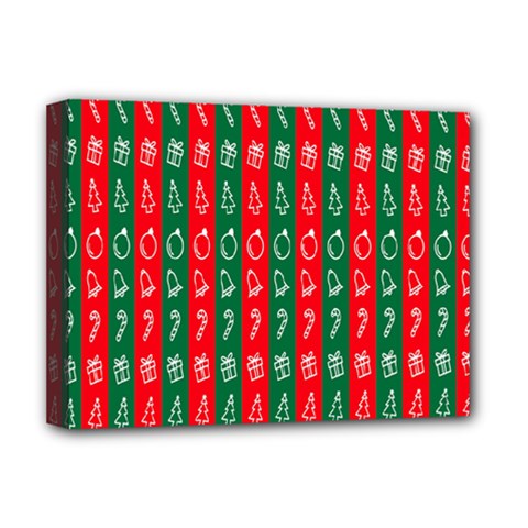 Christmas-10 Deluxe Canvas 16  X 12  (stretched) 