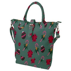 Cute ,merry Christmas Buckle Top Tote Bag by nateshop