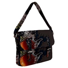 Fresh Water Tomatoes Buckle Messenger Bag by ConteMonfrey