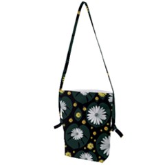 Background Pattern Texture Flower Folding Shoulder Bag by Wegoenart
