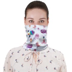 Fish Squid Bird Jellyfish Chicken Face Covering Bandana (adult)