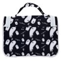 Ghost Background Halloween Satchel Handbag View3