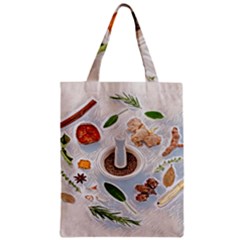 Healthy Ingredients Zipper Classic Tote Bag by ConteMonfrey