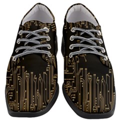 Circuit-board Women Heeled Oxford Shoes by nateshop