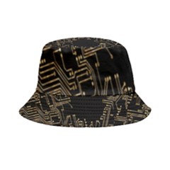 Circuit-board Inside Out Bucket Hat