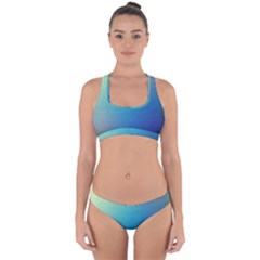 Color Cross Back Hipster Bikini Set by nateshop