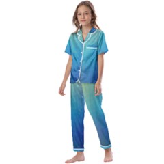 Color Kids  Satin Short Sleeve Pajamas Set