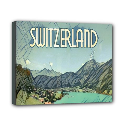 Lake Lungern - Switzerland Canvas 10  X 8  (stretched)