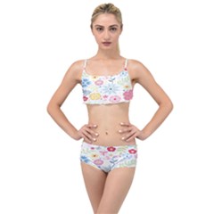 Graphic Art 002 Layered Top Bikini Set by nateshop