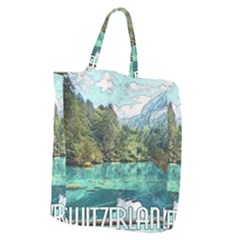 Blausee Naturpark - Switzerland Giant Grocery Tote by ConteMonfrey