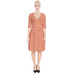 Cute Pumpkin Small Wrap Up Cocktail Dress by ConteMonfrey