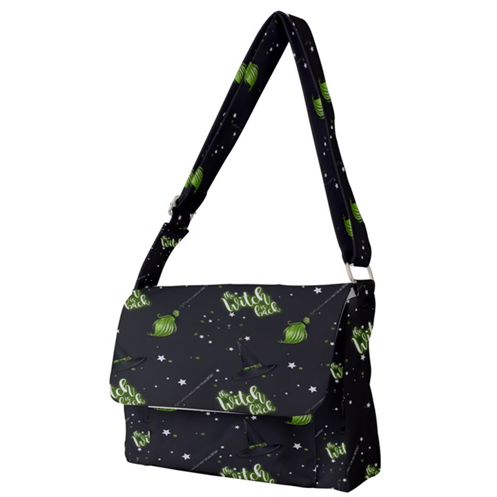 Halloween - The Witch Is Back   Full Print Messenger Bag (S)