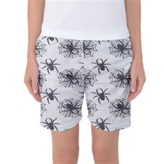 Spider Web - Halloween Decor Women s Basketball Shorts by ConteMonfrey