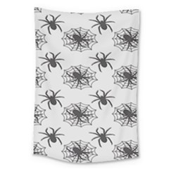 Spider Web - Halloween Decor Large Tapestry by ConteMonfrey