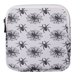 Spider Web - Halloween Decor Mini Square Pouch by ConteMonfrey
