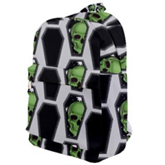 Coffins And Skulls - Modern Halloween Decor  Classic Backpack by ConteMonfrey