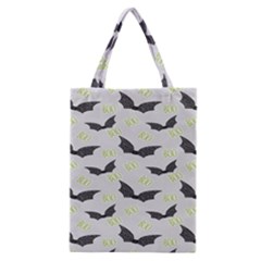 Boo! Bat Rain - Halloween Decor  Classic Tote Bag by ConteMonfrey