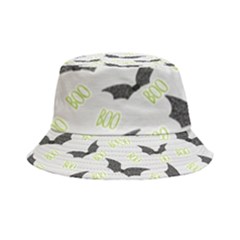 Boo! Bat Rain - Halloween Decor  Inside Out Bucket Hat by ConteMonfrey