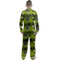 Ocultism Wicca Real Witch Halloween  Men s Long Sleeve Satin Pajamas Set View2