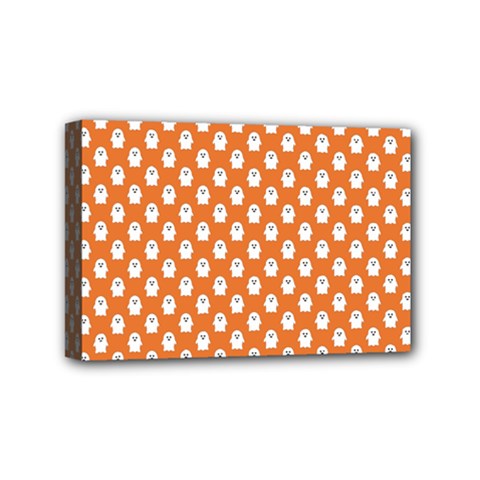 Cute Little Ghosts Halloween Theme Mini Canvas 6  X 4  (stretched) by ConteMonfrey