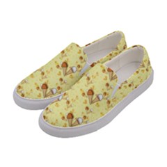 Ice Cream Cone Dessert Women s Canvas Slip Ons by Wegoenart