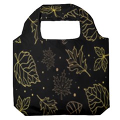 Leaves-01 Premium Foldable Grocery Recycle Bag by nateshop