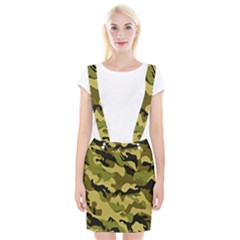 Army Camouflage Texture Braces Suspender Skirt by nateshop