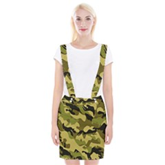 Army Camouflage Texture Braces Suspender Skirt