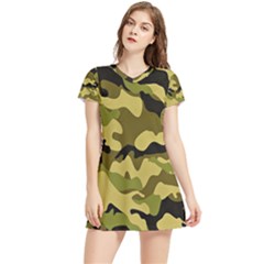 Army Camouflage Texture Women s Sports Skirt by nateshop