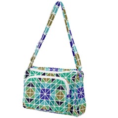 Mosaic 3 Front Pocket Crossbody Bag by nateshop