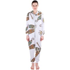 Pattern-35 Hooded Jumpsuit (ladies)