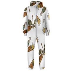 Pattern-35 Hooded Jumpsuit (men) by nateshop