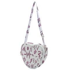 Pink Heart Shoulder Bag by nateshop