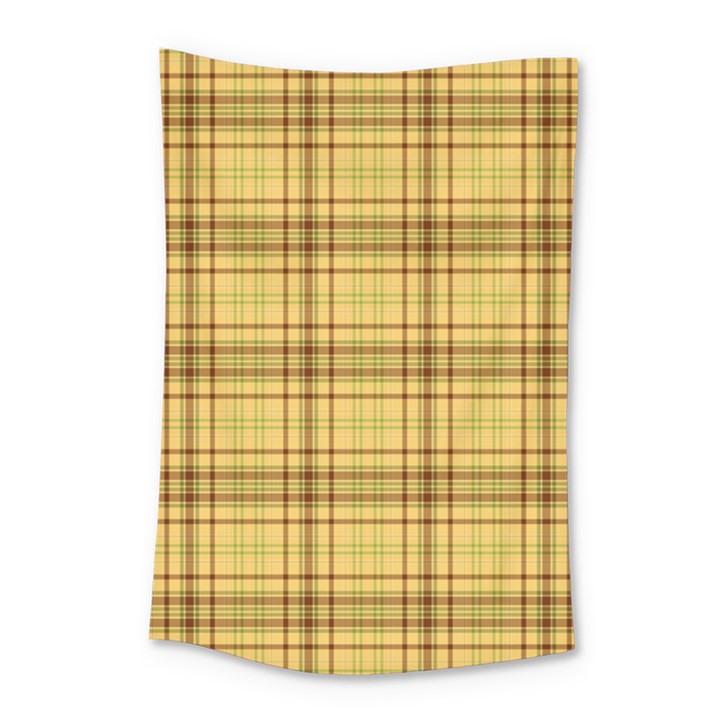 Plaid Small Tapestry