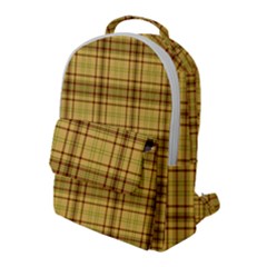 Plaid Flap Pocket Backpack (large) by nateshop