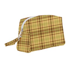 Plaid Wristlet Pouch Bag (medium)