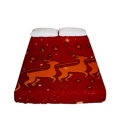 Santa Fitted Sheet (full/ Double Size) by nateshop