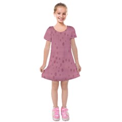 Scrapbooking Kids  Short Sleeve Velvet Dress by nateshop