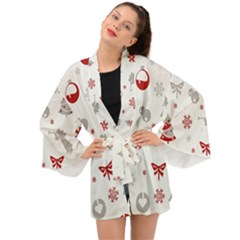 Seamless Long Sleeve Kimono by nateshop