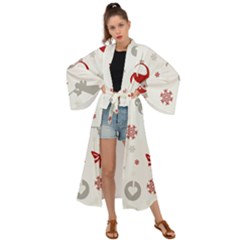 Seamless Maxi Kimono by nateshop
