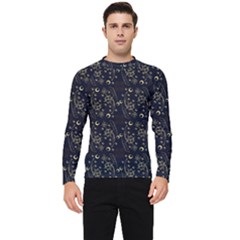 Seamless-pattern Men s Long Sleeve Rash Guard by nateshop