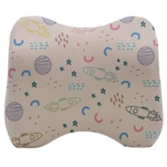 Space Velour Head Support Cushion by nateshop