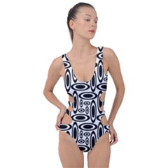 Ellipse Side Cut Out Swimsuit