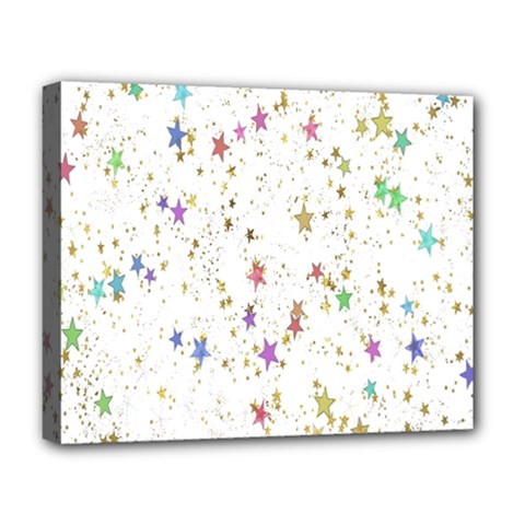 Star Deluxe Canvas 20  X 16  (stretched) by nateshop