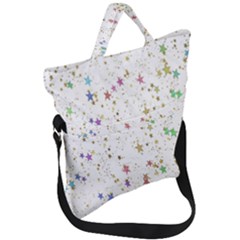 Star Fold Over Handle Tote Bag by nateshop
