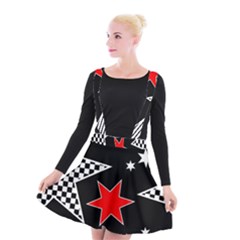 Stars Suspender Skater Skirt by nateshop